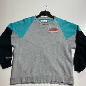 Men’s Mitchell & Ness Spurs Crewneck